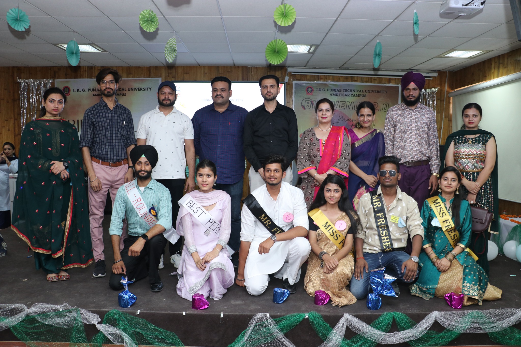 IKGPTU Amritsar Campus organized a Freshers Party on 26th April 2022