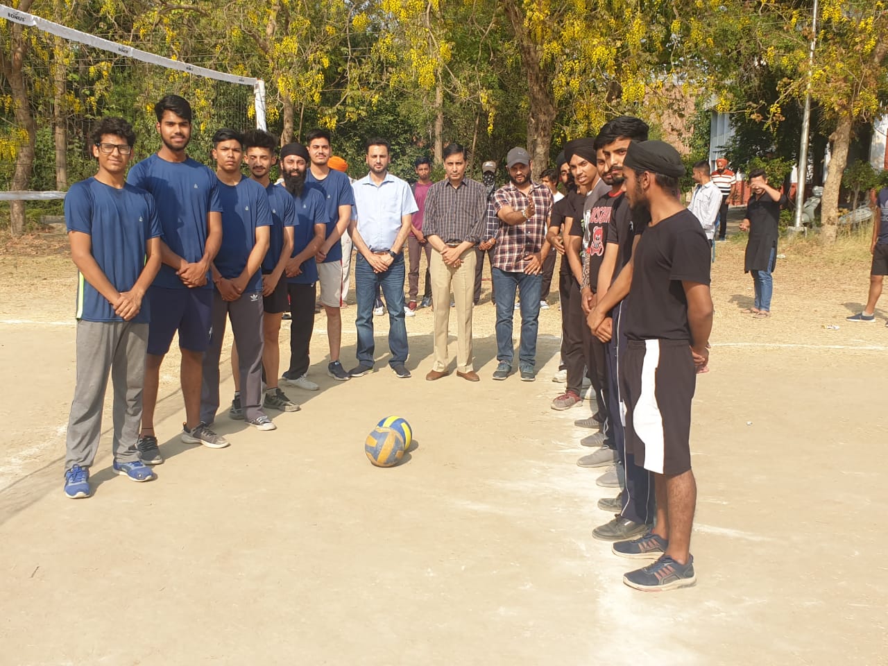 A Volleyball Tournament was organized at I.K. Gujral Punjab Technical University Amritsar Campus on 13th May 2022
